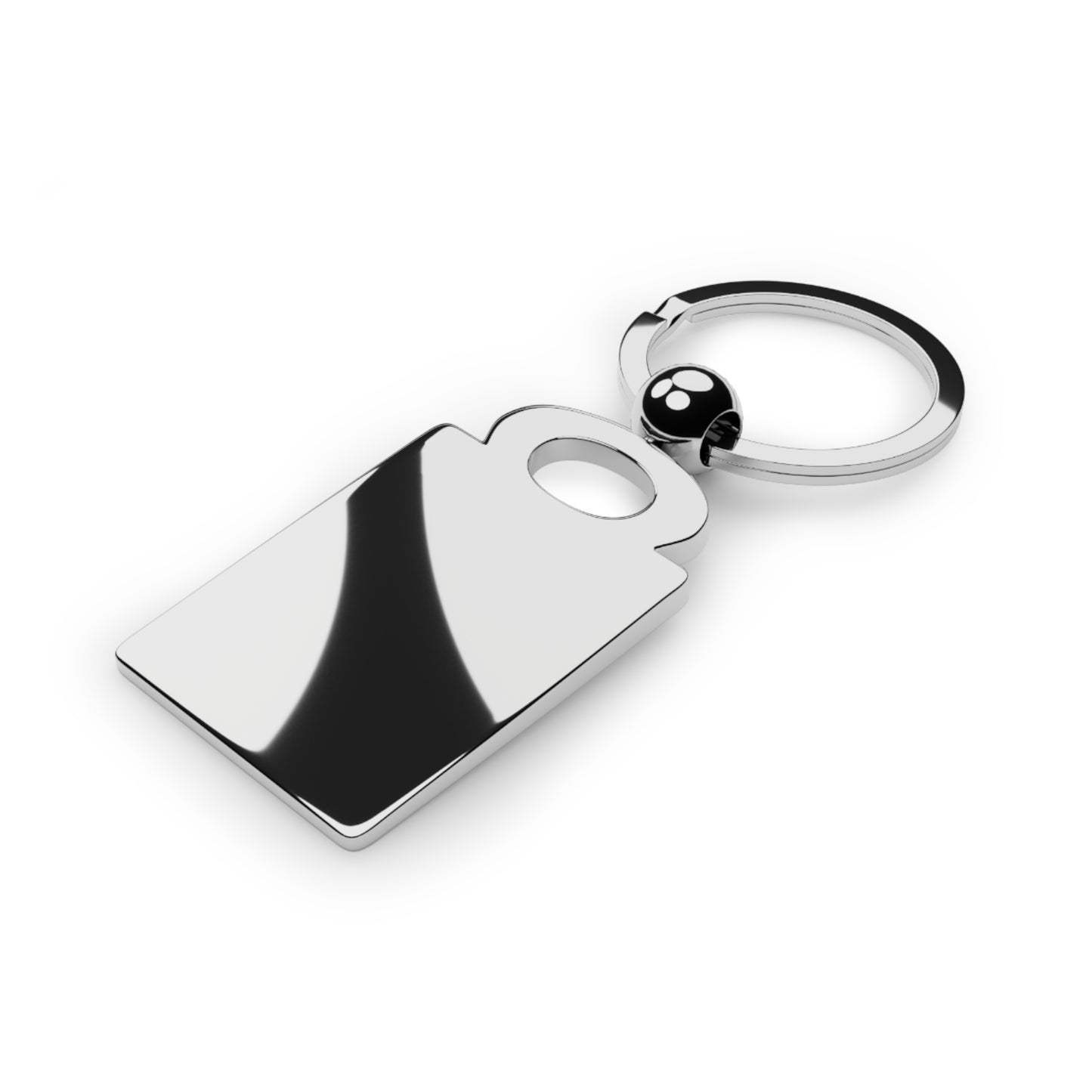 Lethal Rectangle Photo Keyring – Stylish Custom Accessory for Personal Memories